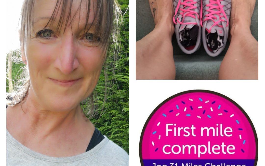 Jog 31 miles in July for Cancer Research UK